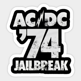 ACDC Band Sticker